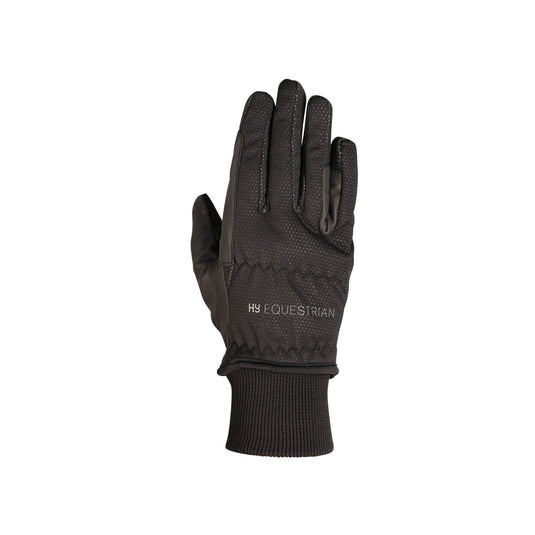 Hy Equestrian Storm Breaker Thermal Gloves Black