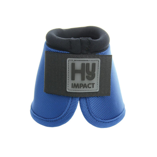 Hy Equestrian Pro Over Reach Boots Blue