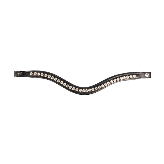 Propresicce Sig Curved Diamante Browband Black/Silver