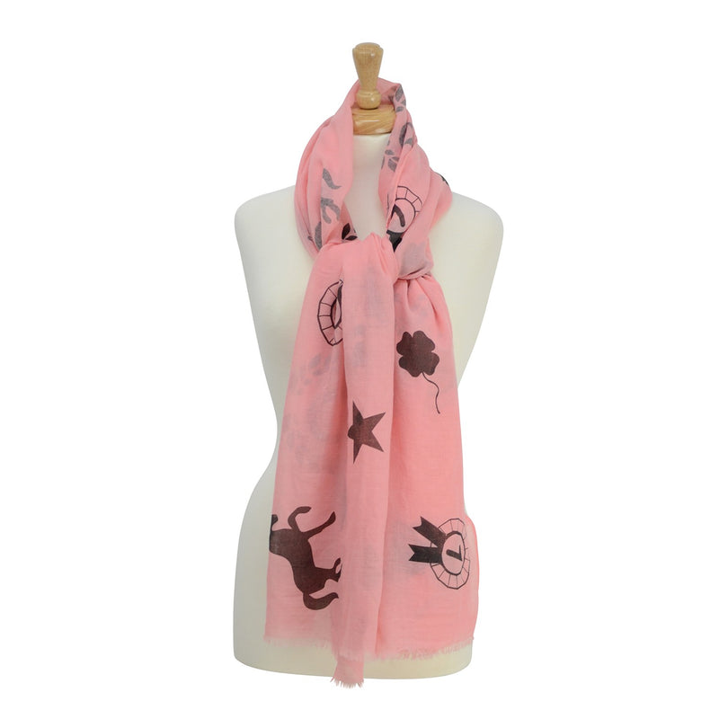 Load image into Gallery viewer, Hy Equestrian Ladies Balmoral Scarf
