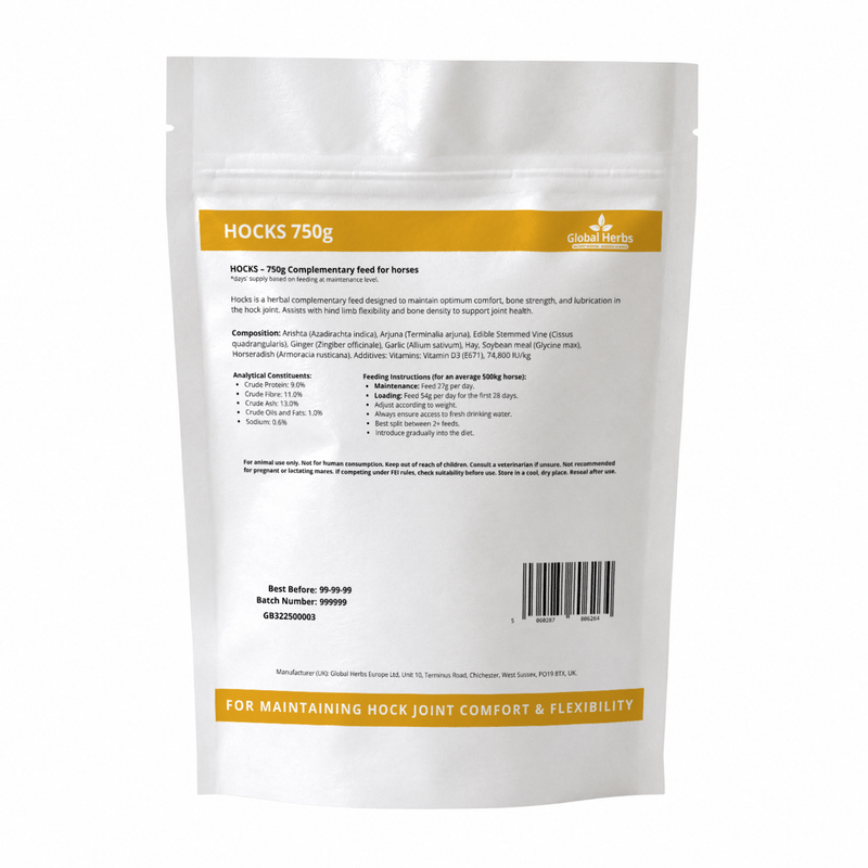 Load image into Gallery viewer, Hocks Refill Pouch 750g - Global Herbs
