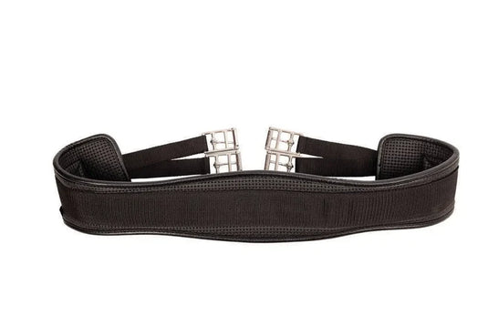Hy Equestrian Humane Waffle Girth - Black - 48"