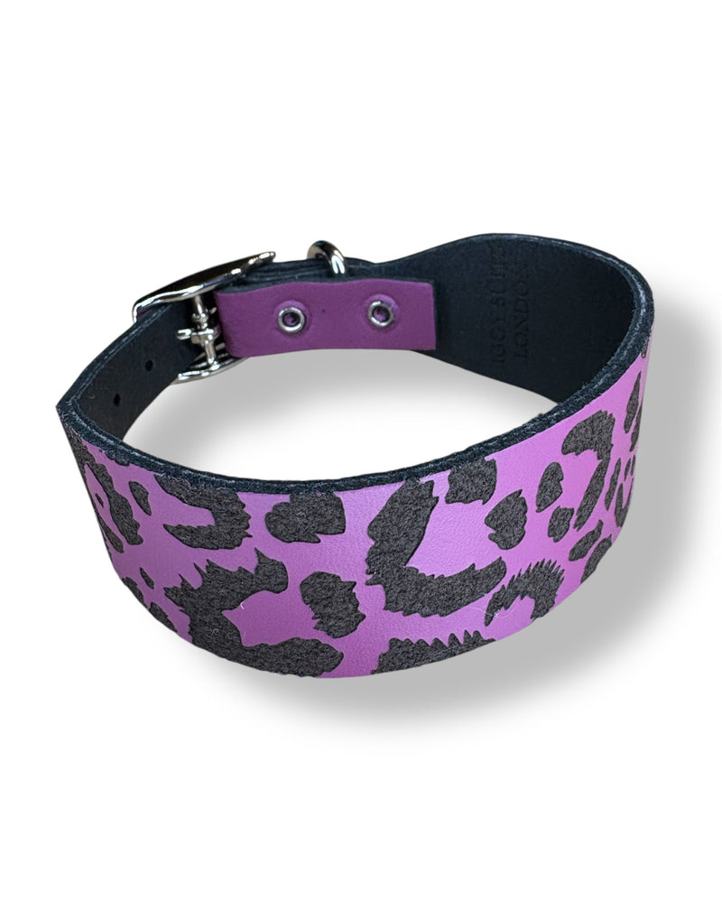Load image into Gallery viewer, Leather Collar - Leopard
