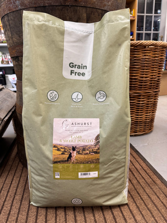 Ashurst Adult Dog 'Grain Free' Lamb & Sweet Potato