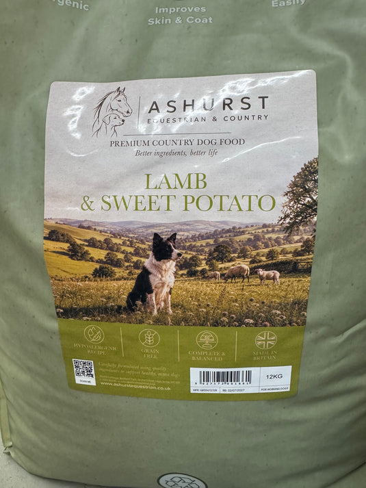Ashurst Adult Dog 'Grain Free' Lamb & Sweet Potato