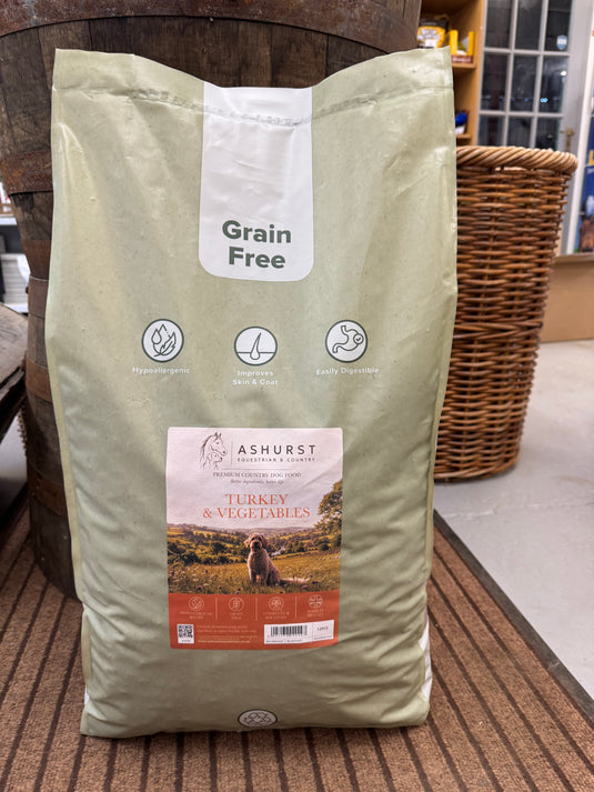 Ashurst Adult Dog Grain Free Turkey & Vegetables