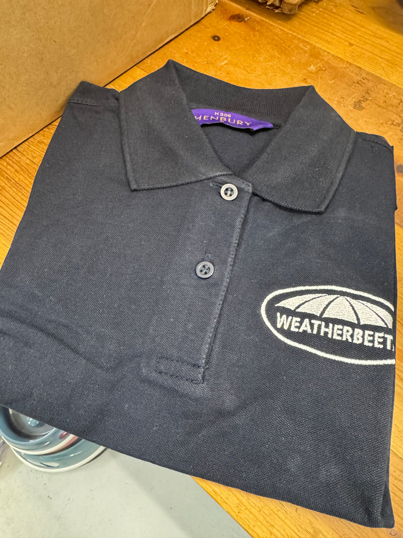 Load image into Gallery viewer, Weatherbeeta Ladies Cut Polo Shirt - Navy
