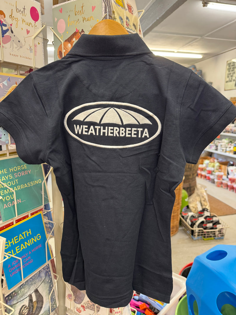 Load image into Gallery viewer, Weatherbeeta Ladies Cut Polo Shirt - Navy
