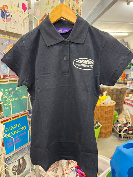 Weatherbeeta Ladies Cut Polo Shirt - Navy