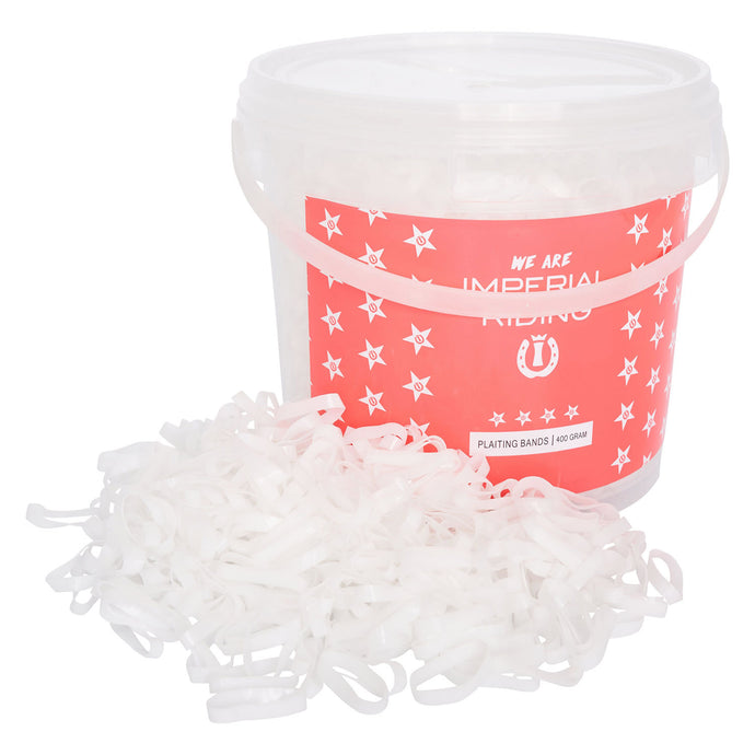 Imperial Riding Plaiting Bands Profi Box White