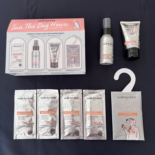 Load image into Gallery viewer, Sniffe &amp; Likkit - Inn The Dog House (Pampering Gift Set)
