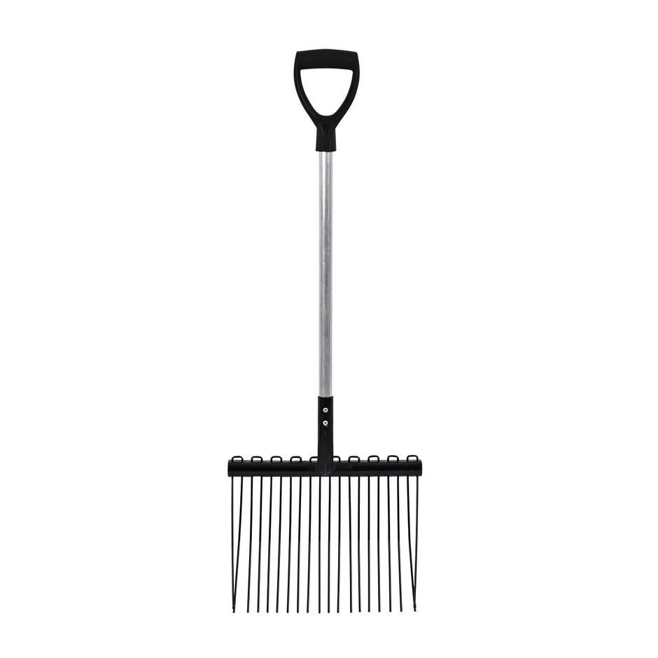 Red Gorilla Shavings Fork D Grip Short Handle
