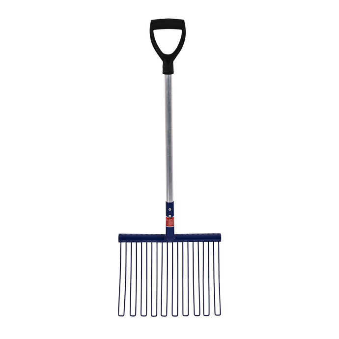 Red Gorilla Rubber Matting Fork D Grip Short Handle