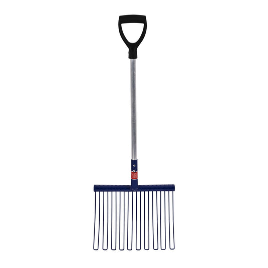Red Gorilla Rubber Matting Fork D Grip Short Handle