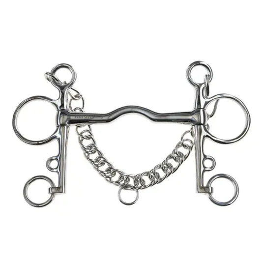 Korsteel Stainless Steel Cambridge Mouth Pelham Bit