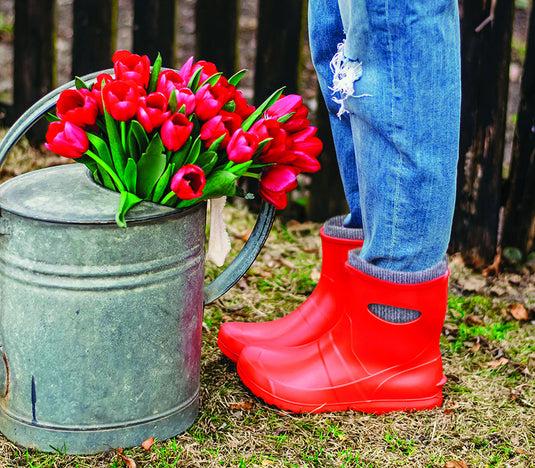 Lbc Ultralight Ankle Boots Red