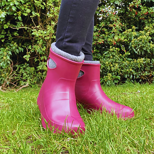 Lbc Ultralight Ankle Boots Burgundy