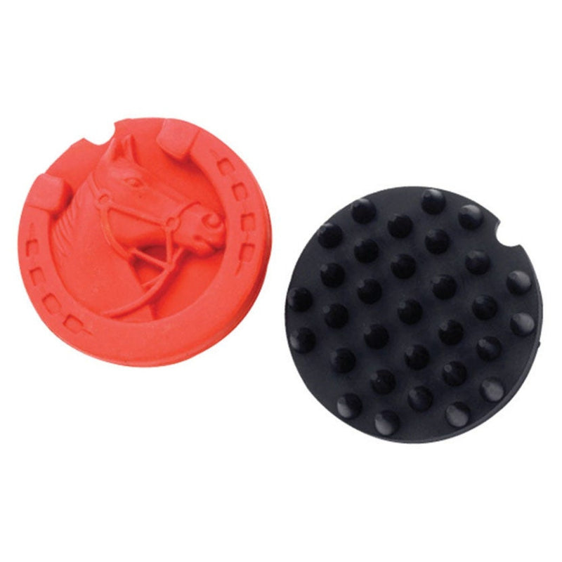 Load image into Gallery viewer, Lincoln Horse Head Rubber Curry Comb
