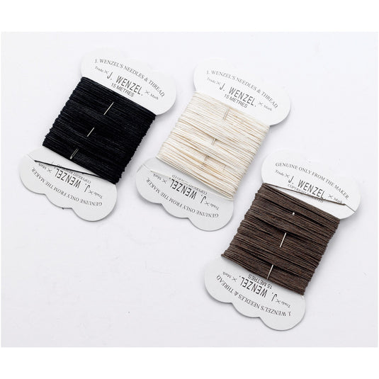 Lincoln Plaiting Thread Black/Brown/White