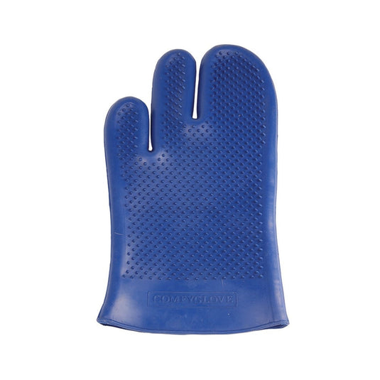 Lincoln Comfy Grooming Mitt Blue
