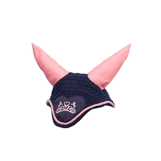 Little Rider Princess & Pony Fly Veil Navy/Peach