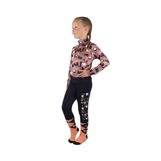 Little Rider Pony Passion Base Layer Blush/Navy