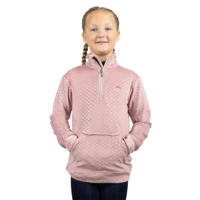 Load image into Gallery viewer, Little Rider Sydney Star Fleece Dusty Pink
