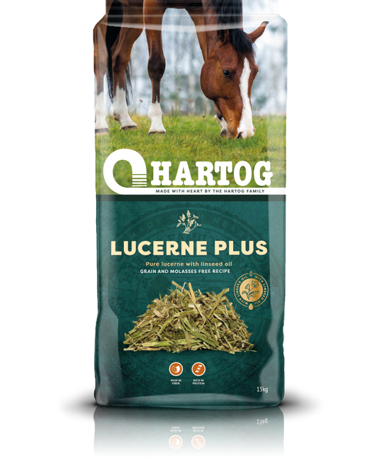 Hartog Lucerne Plus 18kg horse feed bag