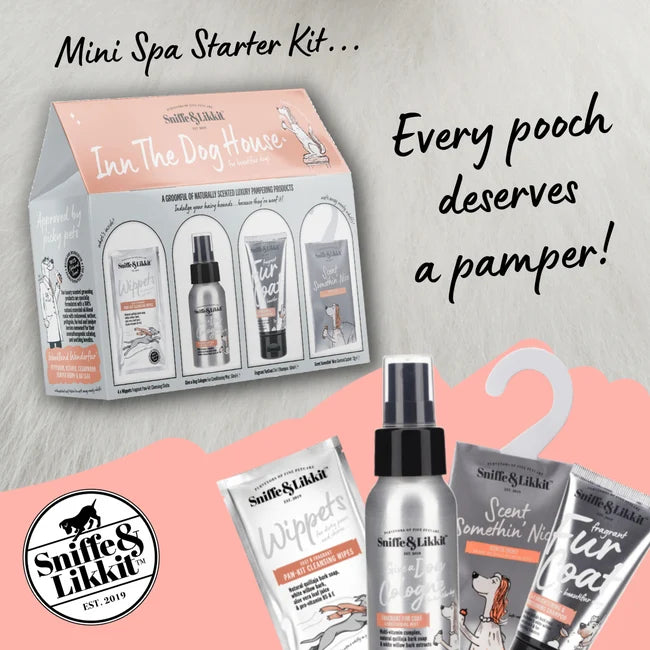 Load image into Gallery viewer, Sniffe &amp; Likkit - Inn The Dog House (Pampering Gift Set)
