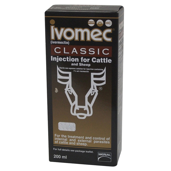 Ivomec Classic Injection For Cattle & Sheep (Ivermectin)
