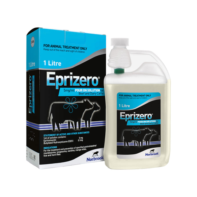 Norbrook Eprizero 5 Mg/Ml Pour On Solution