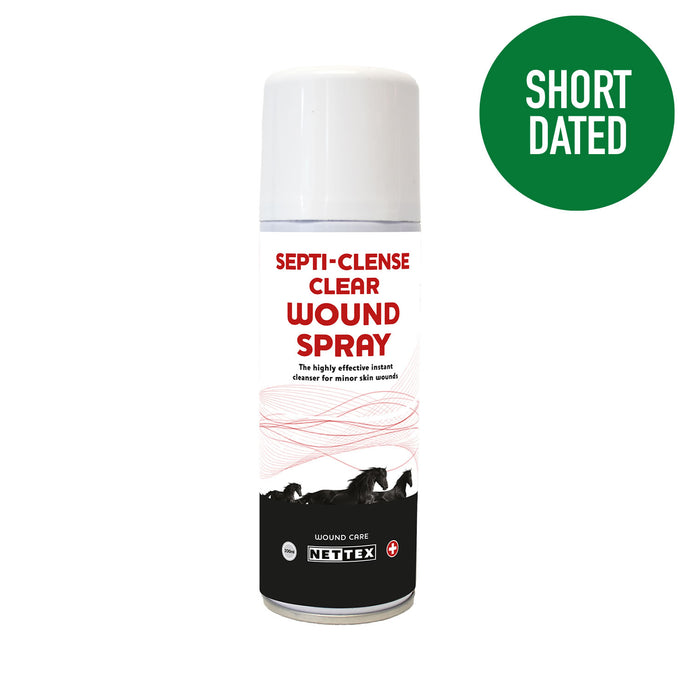Nettex Equine Septi Clense Clear Wound Spray
