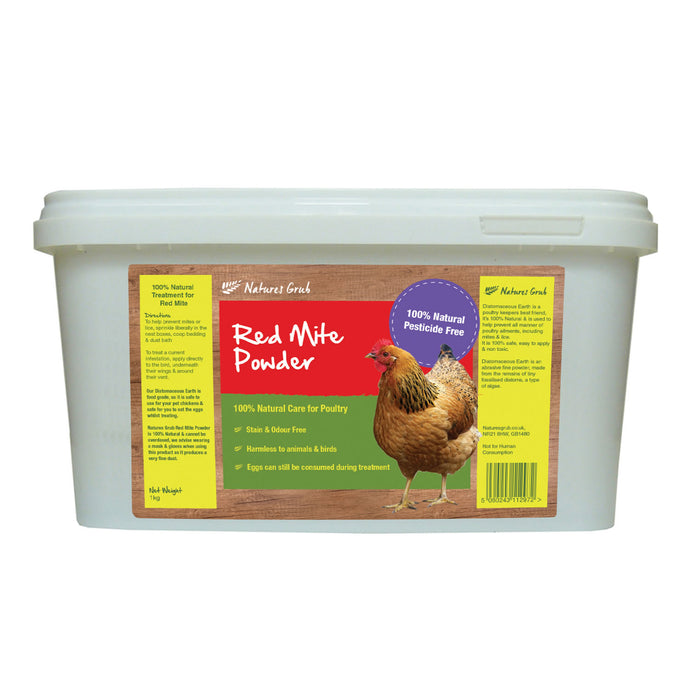 Nature's Grub Red Mite Powder
