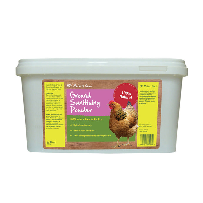Nature's Grub Ground Sanitising Powder