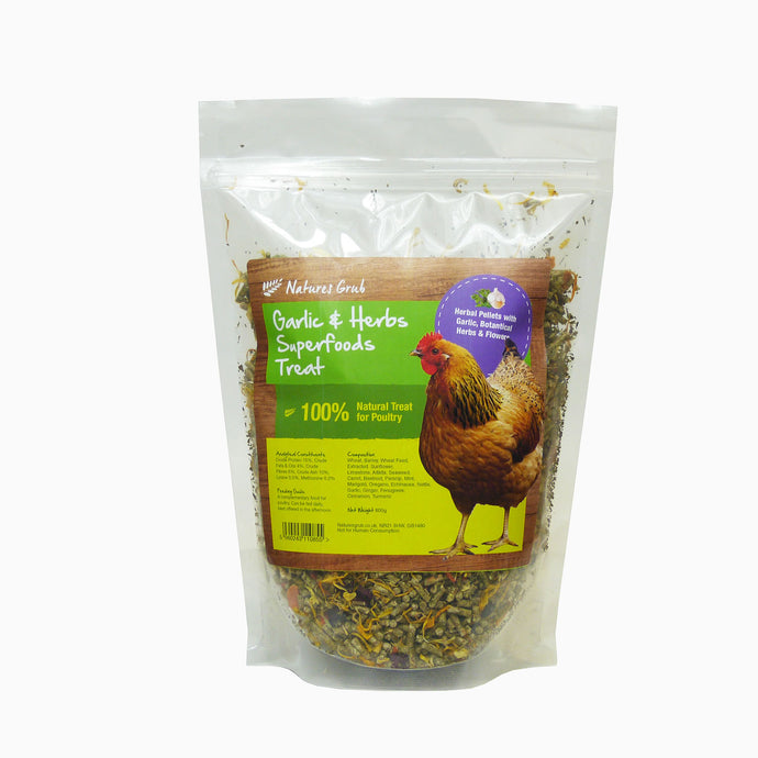 Nature's Grub Garlic & Herb Superfoods Treat