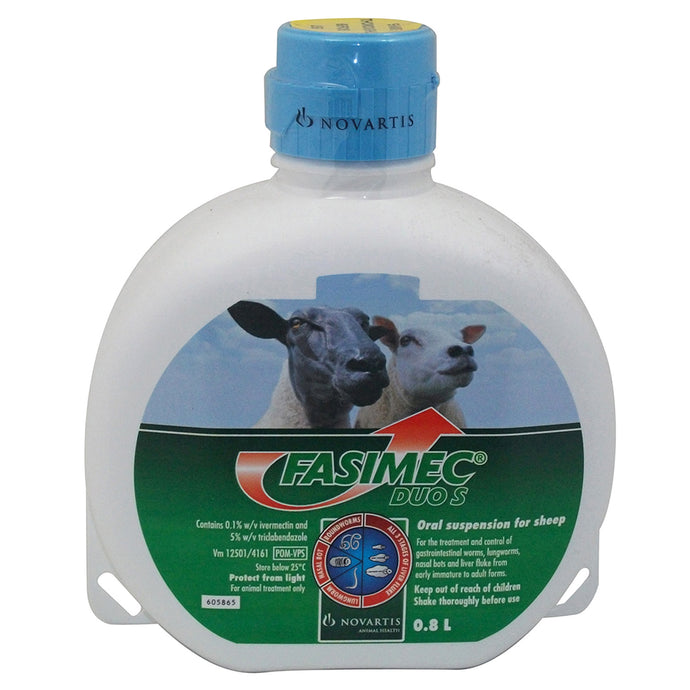 Elanco Fasimec Duo 50 Mg/Ml + 1 Mg/Ml Oral Suspension
