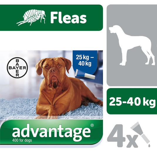 Elanco Advantage 400 Spot On For Dogs Over 25 Kg