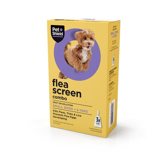 Petshield Flea Screen Combo Spot On Solution Small Dog