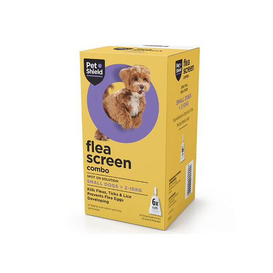 Petshield Flea Screen Combo Spot On Solution Small Dog