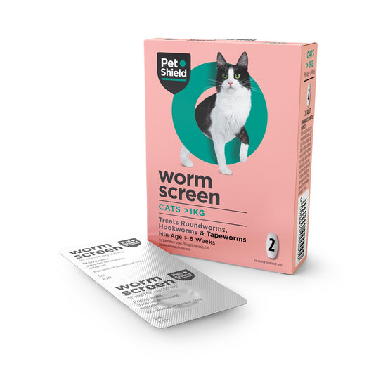 Petshield Worm Screen Tablets For Cats