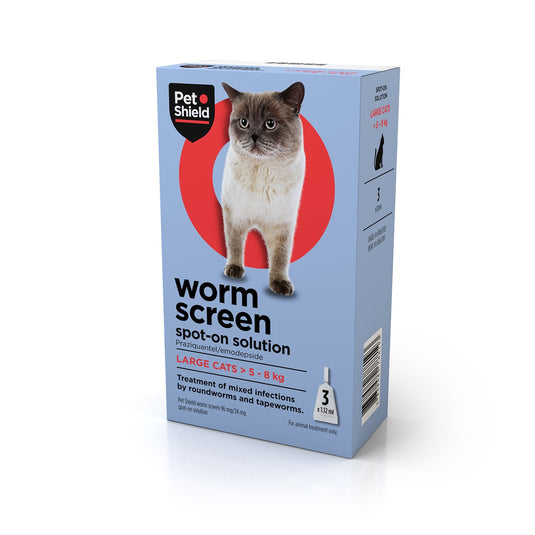 Petshield Worm Screen Spot On Solution For Cats