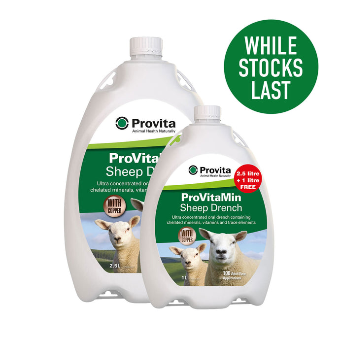 Provita Provitamin Sheep With Copper Promo Pack