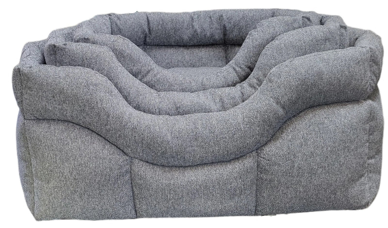 Load image into Gallery viewer, Premium Rectangular High Sided Orkney Tweed Beds
