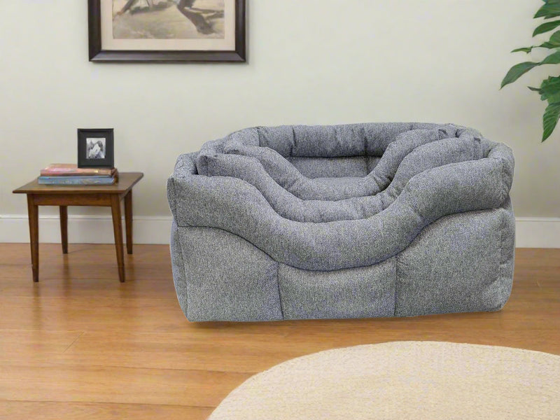 Load image into Gallery viewer, Premium Rectangular High Sided Orkney Tweed Beds
