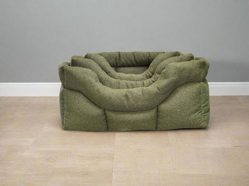 Load image into Gallery viewer, Premium Rectangular High Sided Orkney Tweed Beds
