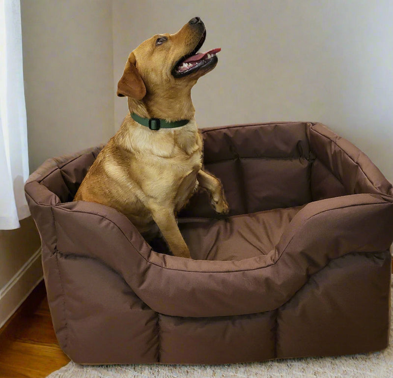 Load image into Gallery viewer, Country Dog Heavy Duty Rectangular High Sided Waterproof Dog Beds
