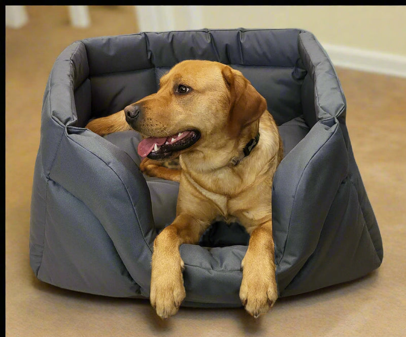 Load image into Gallery viewer, Country Dog Heavy Duty Rectangular High Sided Waterproof Dog Beds
