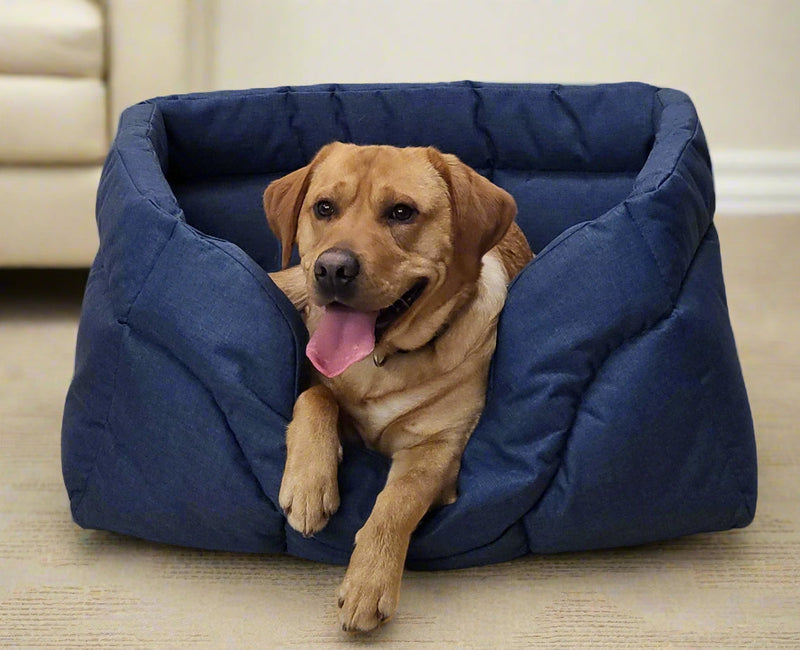 Load image into Gallery viewer, Country Dog Heavy Duty Rectangular High Sided Waterproof Dog Beds
