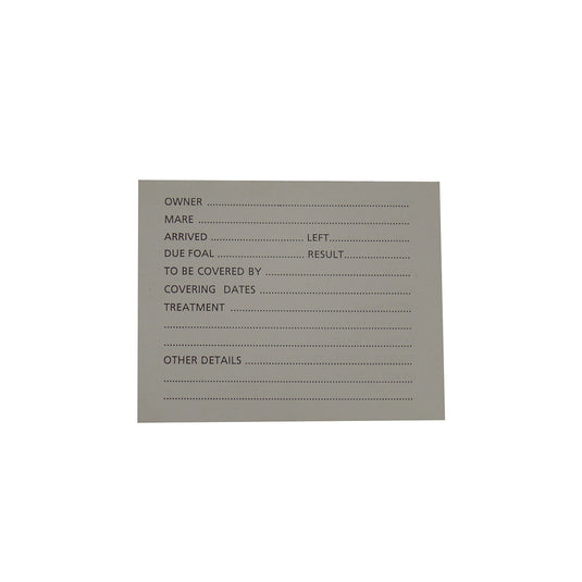 Stubbs Stud Card Holder Spare Card Small S27 A