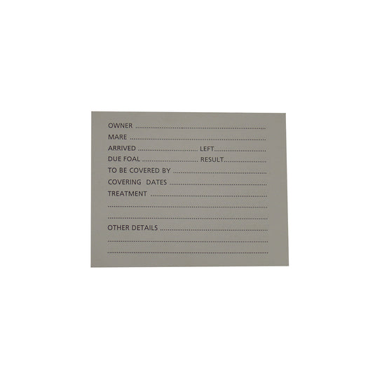 Stubbs Stud Card Holder Spare Card Large S26 A